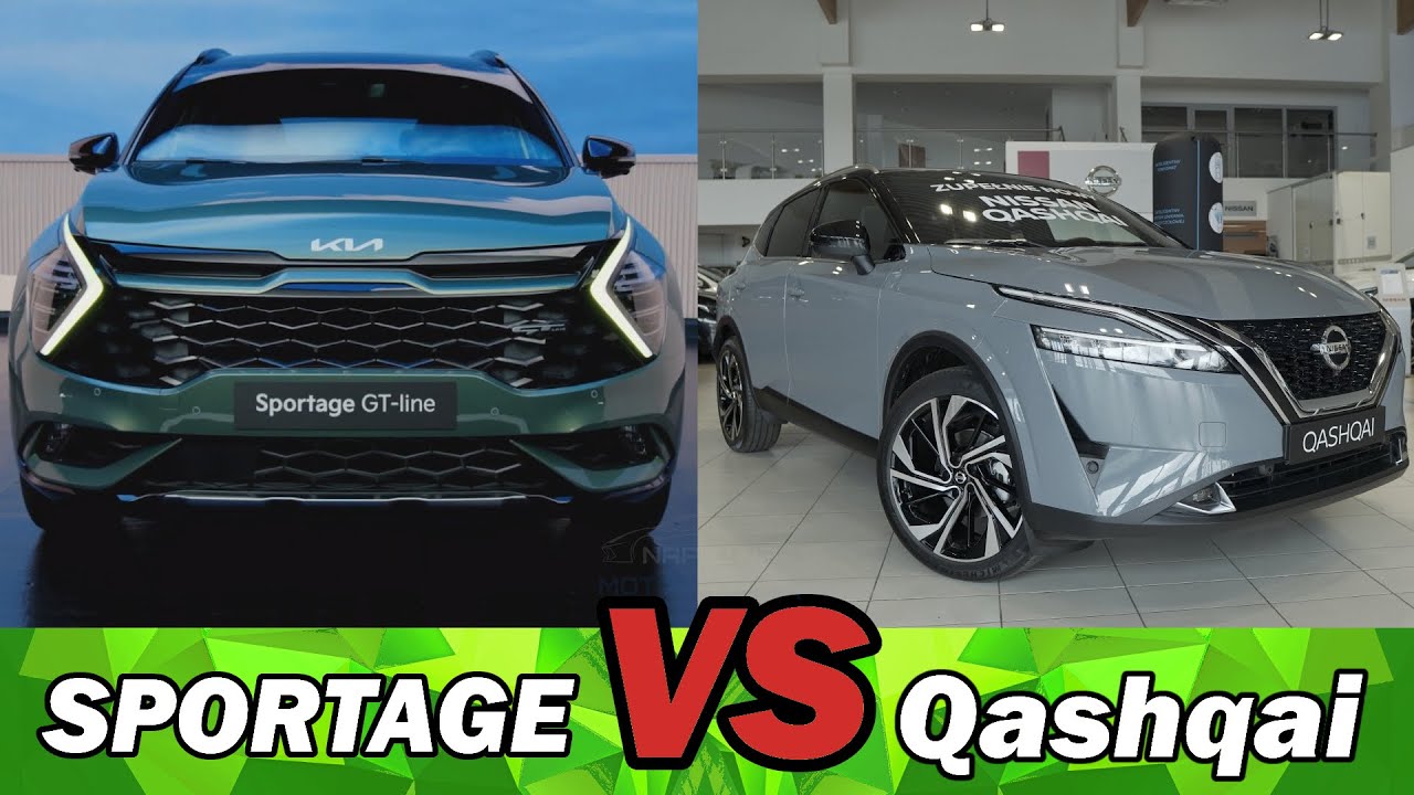 Kia Sportage 2022 VS Nissan Qashqai - Porównanie Co wybrać? - YouTube