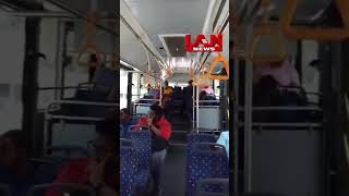 Some bus bacchanal in Chaguaramas