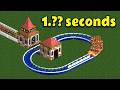 What is the Shortest Possible Ride in RollerCoaster What is the Shortest Possible Ride in RollerCoaster