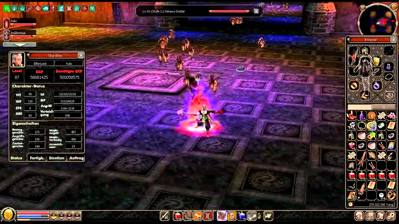 [metin2 Leviathan] halo & InGlorious vs. Grotte 2