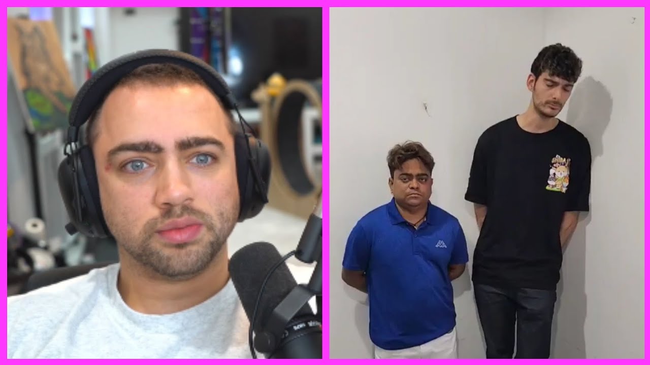Mizkif Reacts To Ice Poseidon Arrested in Thailand!