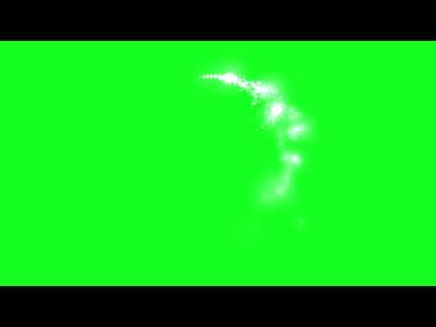 GREEN SCREEN EFFECT moving magical stars , Magical circle of shining particles ( FREE NO COPYRIGHT )