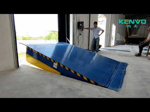 Automatic Pit Fixed Hydraulic Loading Dock Leveler or Leveller for warehouse loading