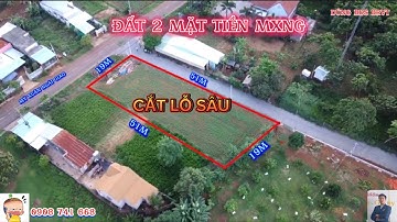 Đất 2 mặt tiền đường Mỹ Xuân Ngãi Giao CẮT LỖ SÂU 19x51, 170m2 thổ cư