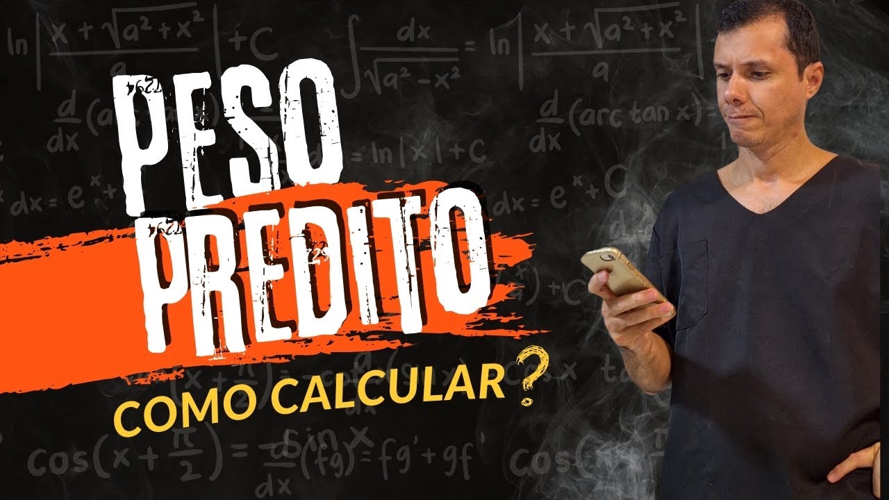 🟢PESO PREDITO COMO CALCULAR ? 👨🏫 - YouTube