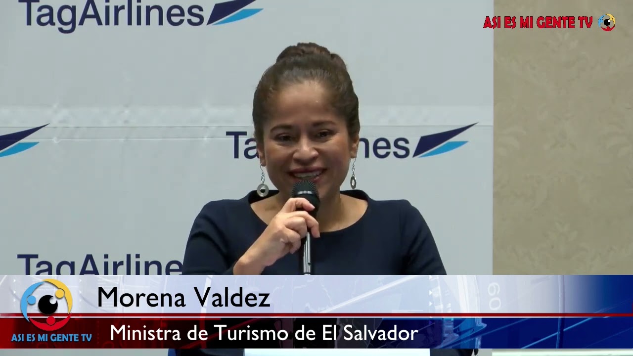Conferencia de prensa, Tag Airlines oficializan nueva ruta aérea San