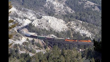 American trains - Montana Rail Link - Mullan Pass - September 2012