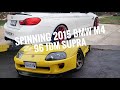 Spinning a 2015 BMW M4 & 96 JDM Supra - SKUNK LIFESTYLE EPISODE 22
