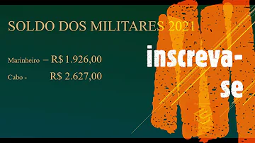 Quanto ganha um sargento do exército 2021?