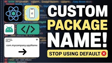 Stop Using Default Package Names in React Native! (Do This Instead 🚀) in Hindi