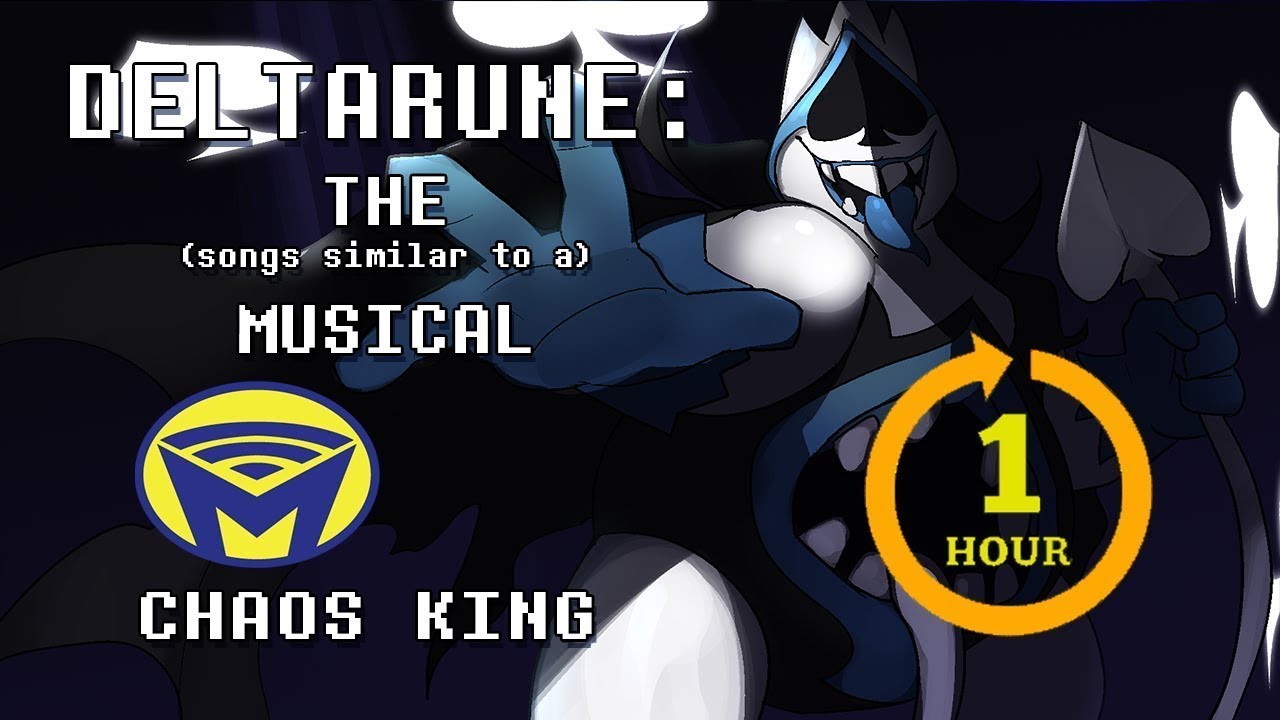 Deltarune the Not Musical - Chaos King for One Hour ft. Alex Beckham