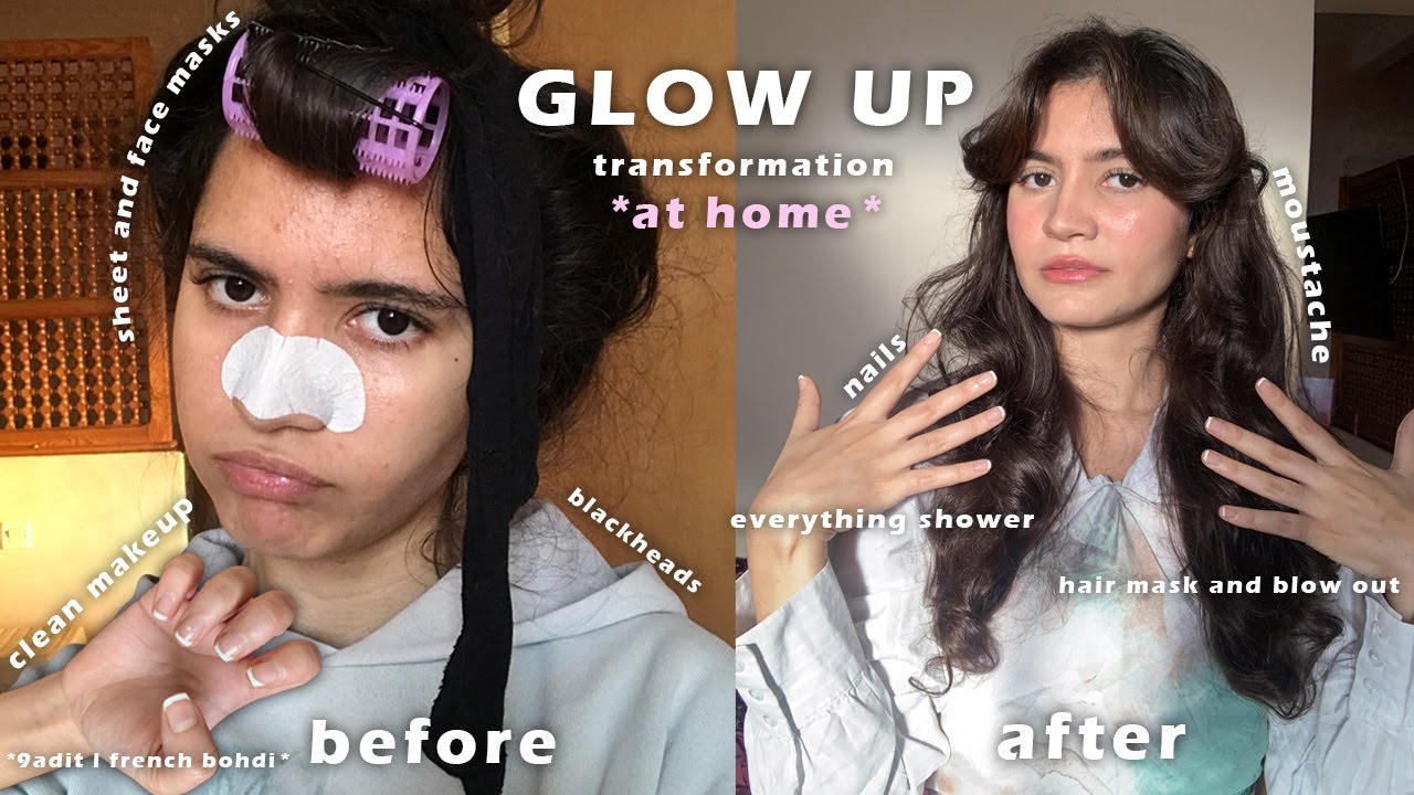 أخيرا درت نهار باش نتهلا فراسي GLOW UP at home for fall 🍂🍁🎀