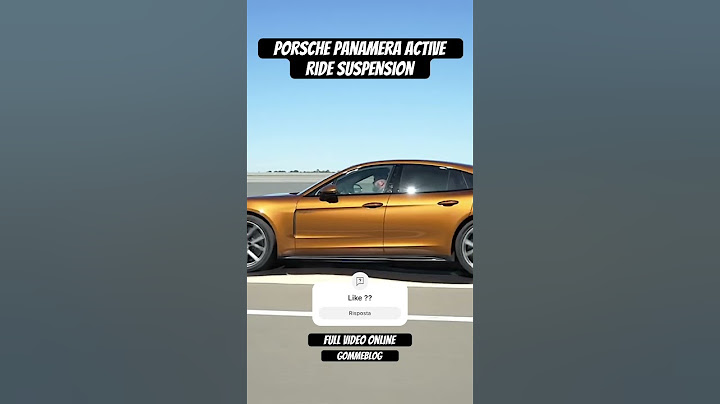 The Porsche Panamera's Active Suspension Is Mind-Blowing