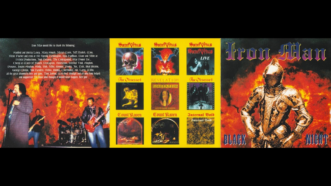 Watch Iron Man (US) - Black Night LP 1993 (HELL 022) on YouTube Watch Iron Man (US) - Black Night LP 1993 (HELL 022) on YouTube