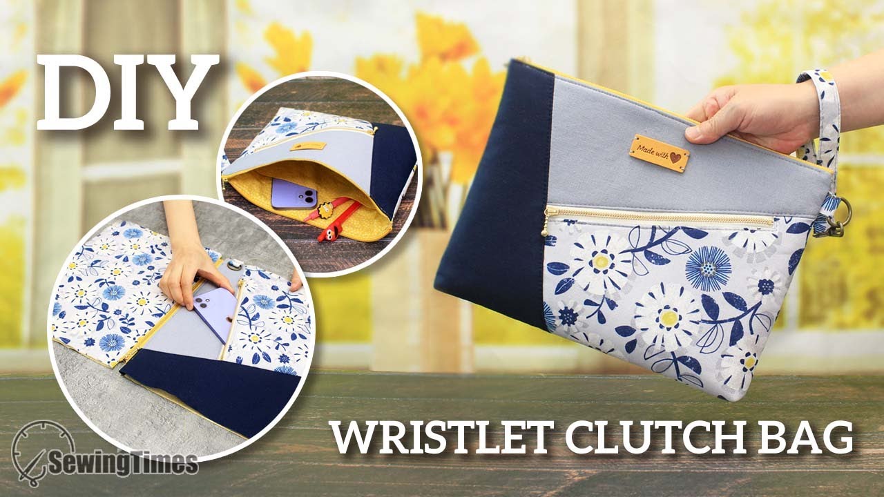 Tully Clutch and Crossbody Bag PDF Sewing Pattern