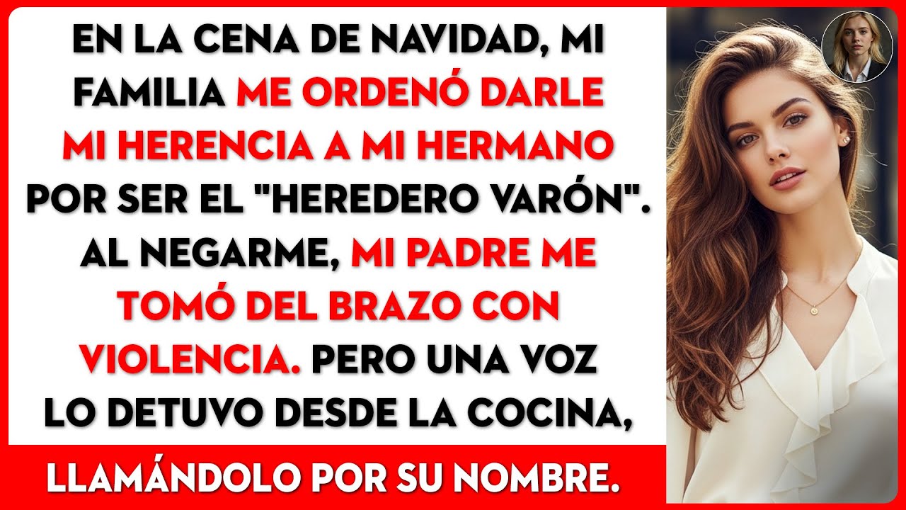 Mi familia me exigió cederle mi herencia a mi hermano, pero justo entonces entró mi jefe.