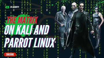 CMATRIX - MATRIX EFFECT ON KALI LINUX