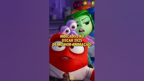 INDICADOS AO OSCAR 2025 DE MELHOR ANIMAÇÃO! #oscar2025 #animação #filmes #shorts