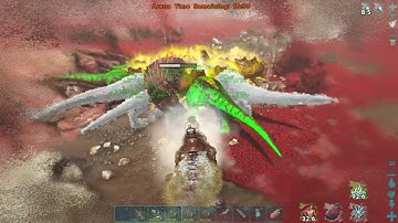 ARK: Survival Evolved Alpha Fenrir Boss fight official ps4