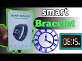 set time smart Bracelet ,How to change time on smart bracelet