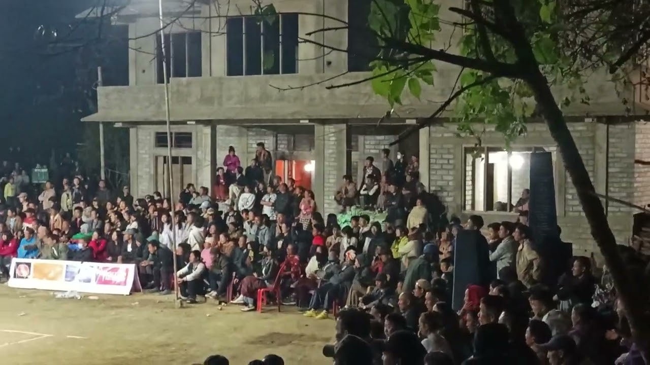 Thyso Vs Leiyaram semifinal inter village volleyball tournament 2025..First set