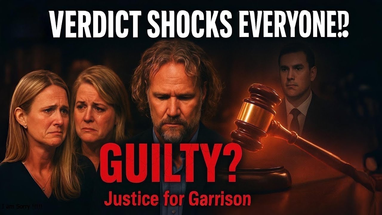 KODY BROWN GUILTY The Verdict That SHOCKED Everyone In Garrison’ Death Sister  Wives Courtroom Drama