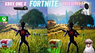 FORTNITE EN XBOX ONE X VS XBOX SERIES S COMPARATIVA GRAFICA ¿CUAL ES MEJOR?