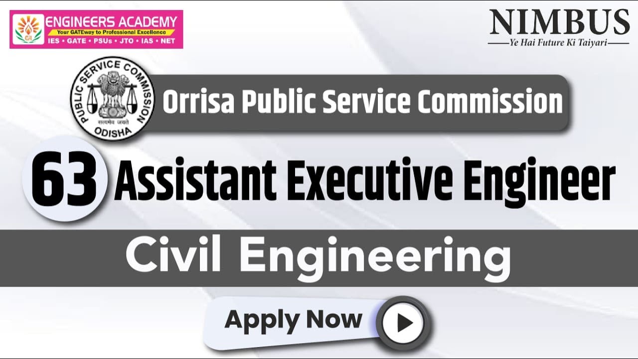 OPSC Recruitment 2024 | OPSC Assistant Executive Engineer Vacancy 2024 ...