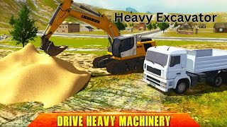heavy excavator crane city construction sim | Heavy Excavator Crane Simulator City Construction screenshot 4