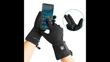 Battery heated gloves