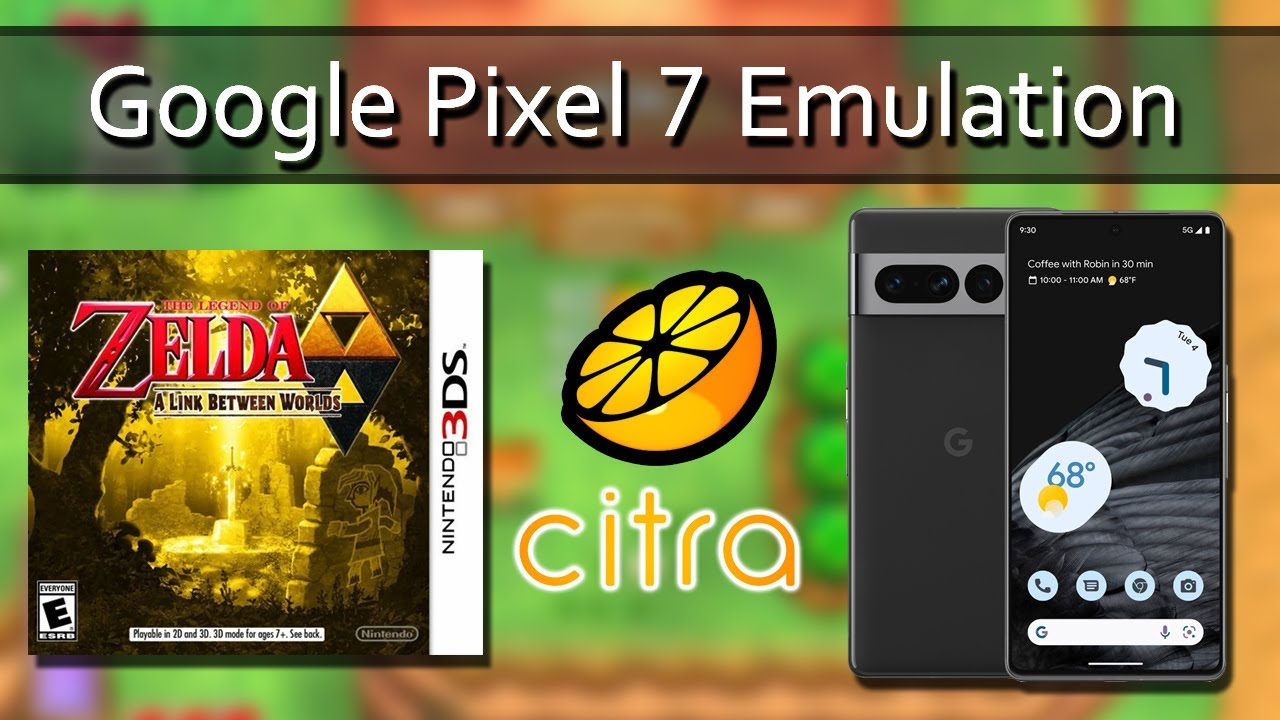 Citra 3DS Emulator - The Legend of Zelda A Link Between Worlds Ingame /  Gameplay 4k (Sickc's Build) 