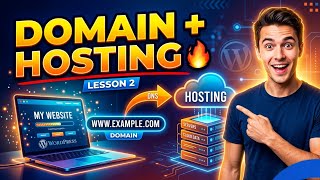 WordPress Course #2 – Domain &amp; Hosting Setup (Step-by-Step Hindi)