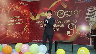 #959. Xorazm. Estrada. Bunyod Rajabov