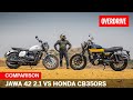 2021 Jawa 42 2.1 vs Honda CB350RS - which sporty retro should you choose?  | OVERDRIVE