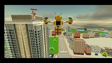 Bee Robot Car Transformation Game Multi Robot Transformation Robot Araba Oyunu Android Gameplay FHD
