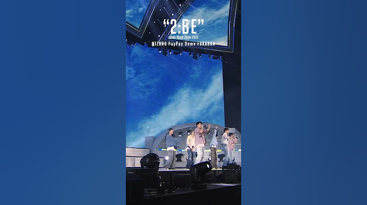 BE:FIRST DOME TOUR 2024-2025 “2:BE“MIZUHO PayPay Dome FUKUOKA #BF_DOMETOUR_2BE #BF_Blissful #BEFIRST