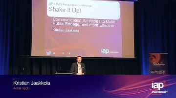 Communication Strategies to Make Public Engagement More Effective, presented by Kristian Jaakkola