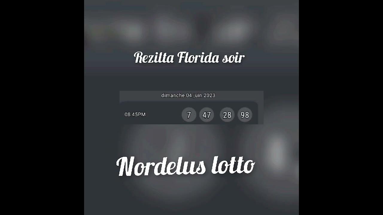Rezilta florida soir youtube