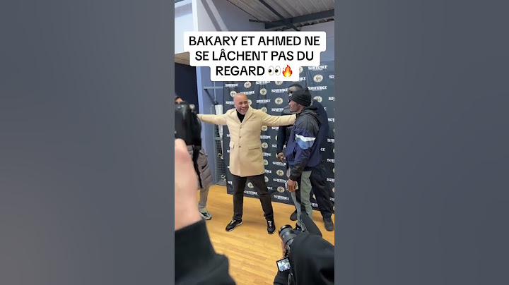 BAKARY SAMAKE VS AHMED EL MOUSSAOUI FACE À FACE. RDV LE 22 FÉVRIER