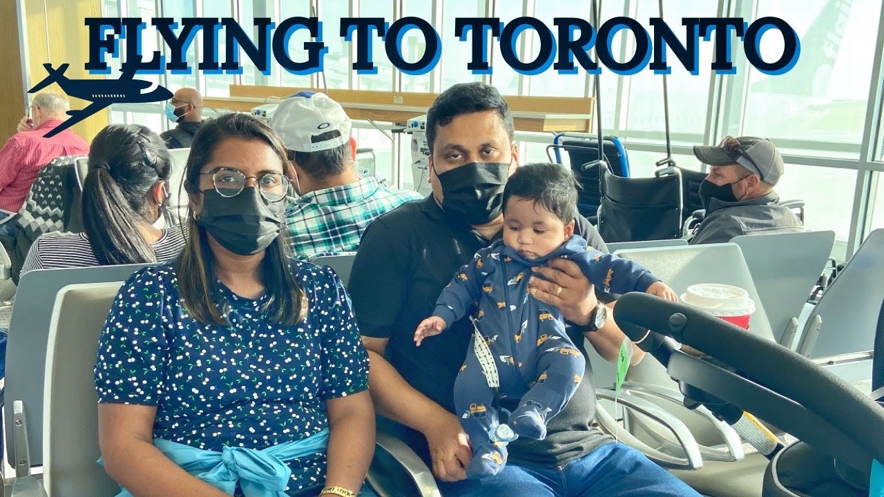 ১৩ বছর পর আমরা টরন্টোতে যাচ্ছি। নোয়ার প্রথম প্লেনে চড়া | Saskatoon to Toronto by Flair Airlines