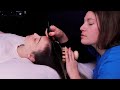 Asmr scalp check  pressure point therapy for hair growth natural spoken roleplay