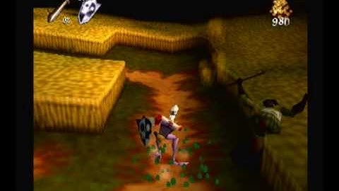 MediEvil (PS1) Playthrough Part 11 - Scarecrow Fields