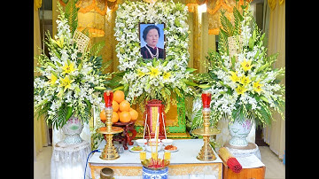 Lễ tang cụ bà Nguyễn Thị Thanh - Pháp danh: Diệu Tịnh