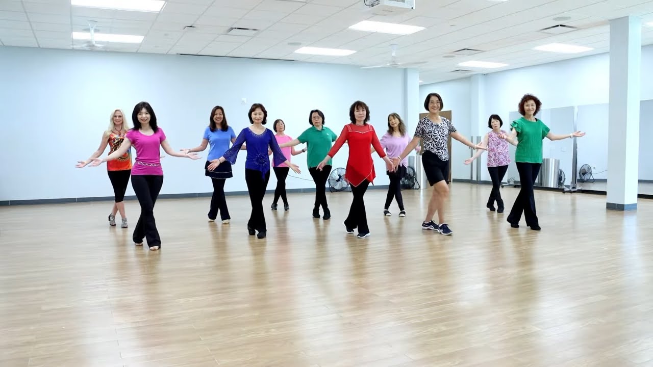 Dancing Queen Line Dance (Dance & Teach in English & 中文) YouTube