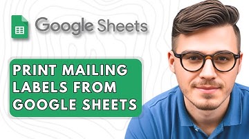 How to Print Mailing Labels from Google Sheets [2025 Guide]