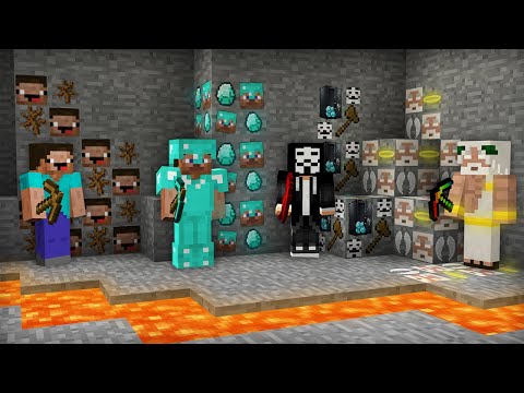 видео: РУДА МАЙНКРАФТ: НУБ ПРОТИВ ПРО ПРОТИВ ЧИТЕР ПРОТИВ БОГ БАТЛ | Компот Minecraft