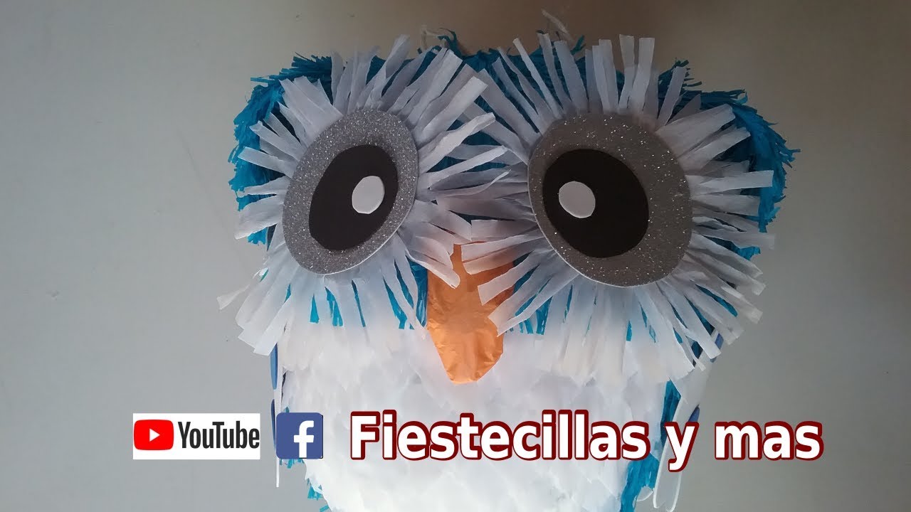 Piñata Fácil De Buho Youtube
