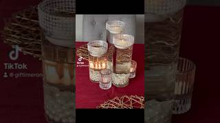 Dollar Tree Floating Candle Centerpiece