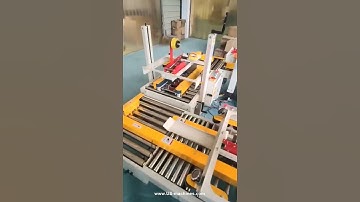 Automatic small box H type tape sealing machine tape box packing machine