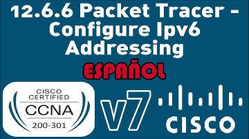 12.6.6 Packet Tracer - Configurar El Direccionamiento IPv6